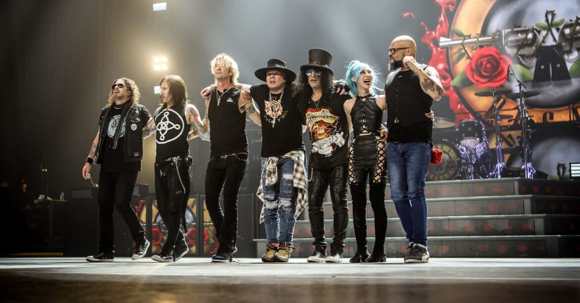 Guns N'Roses atinge terceiro bilhão no Spotify