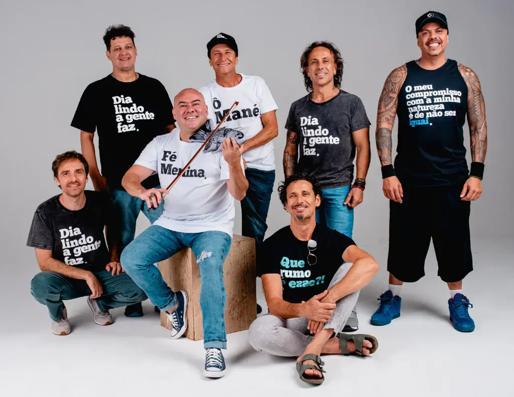 Dazaranha é a única banda de Santa Catarina que recebeu um disco de ouro, ao comercializar mais de 50 mil cópias do álbum Tribo da Lua, lançado em 1998. (Foto: Reprodução redes sociais)