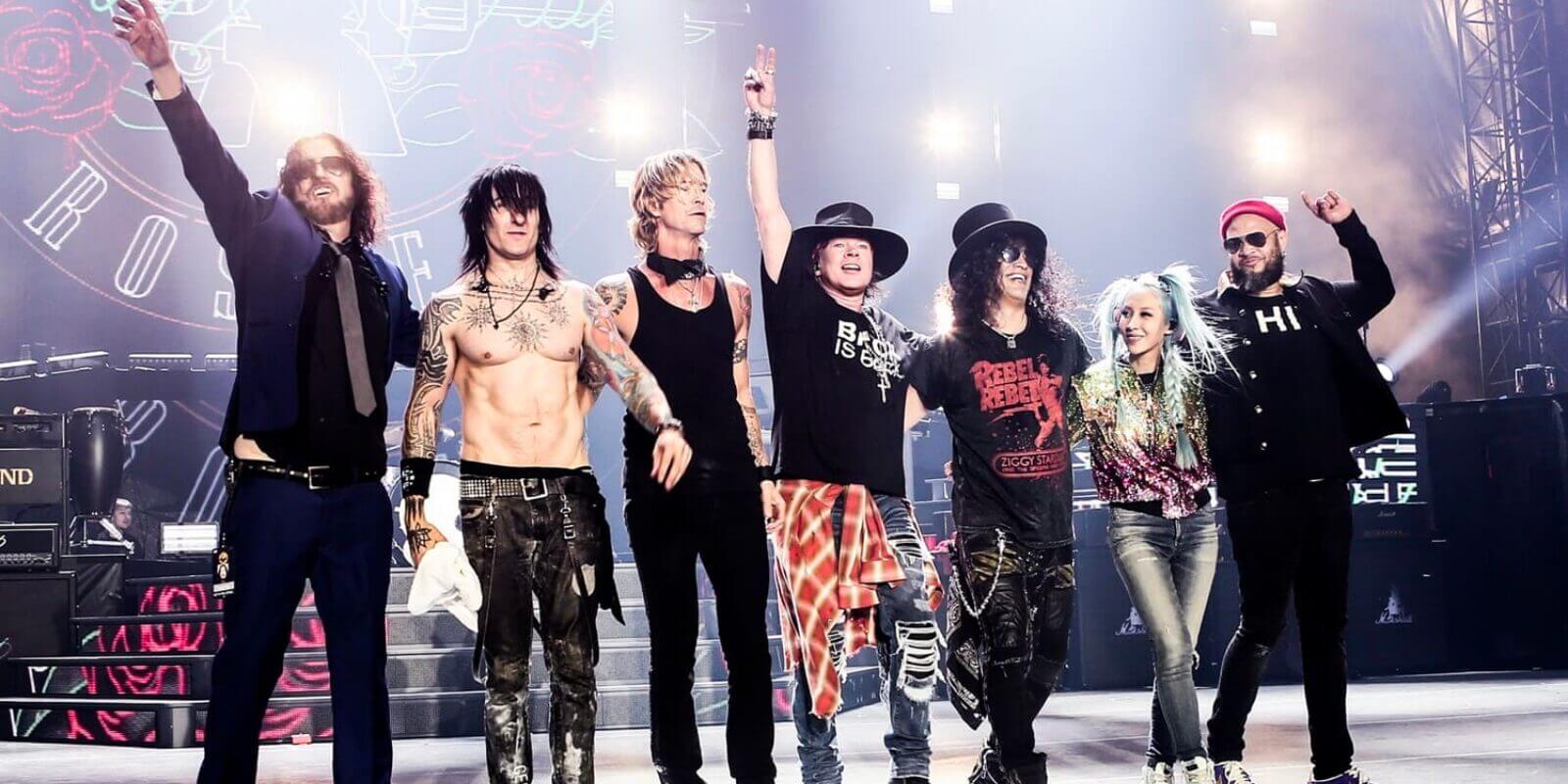 Guns N’ Roses volta a SC para show histórico e ingressos já estão disponíveis