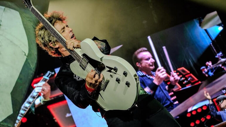 Billie Joe Armstrong em show na Alemanha