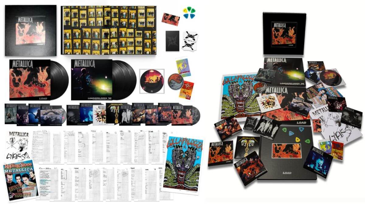 Metallica lança versão grandiosa de “Load” com mais de 200 faixas