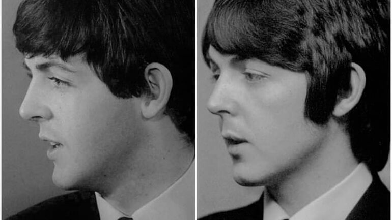 Comparação do perfil de Paul McCartney e William Campbell