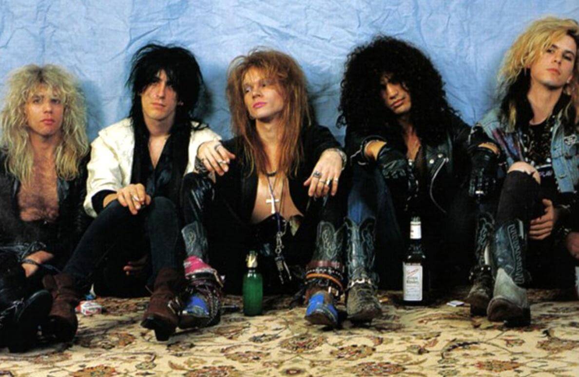 Ouça as 10 músicas mais ouvidas da banda Guns N’ Roses
