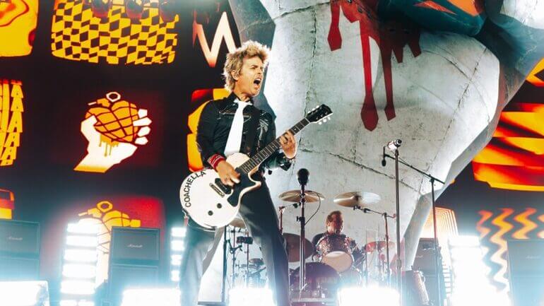 Green Day no Coachella 2025 (Foto: Divulgação, Coachella)