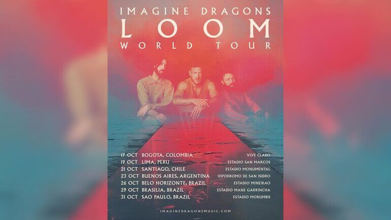 Imagine Dragons anuncia três shows no Brasil; veja datas e preços