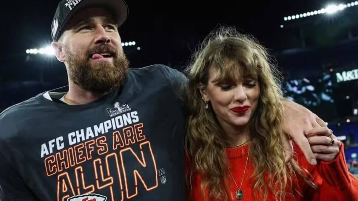 Taylor Swift aparece de surpresa e canta hit em evento da NFL; assista