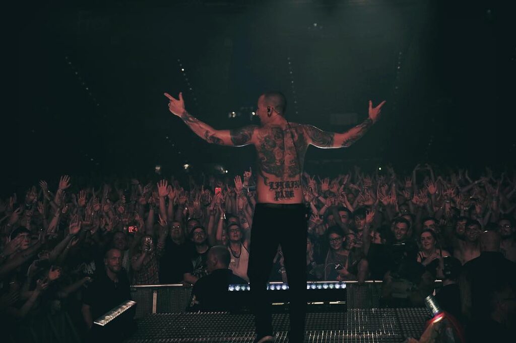 foto para ilustrar chester bennington
