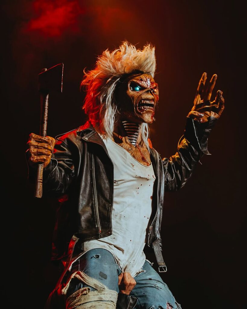 foto para ilustrar iron maiden