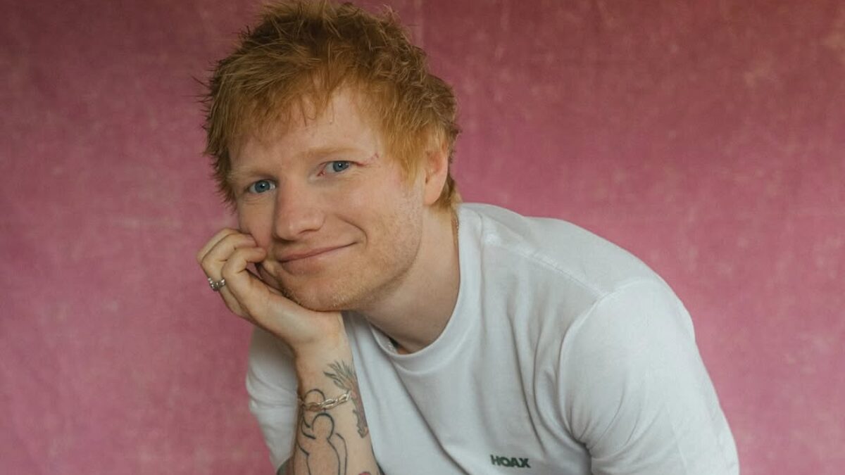 Telas pintadas por Ed Sheeran serão vendidas em Londres e dinheiro terá destino nobre