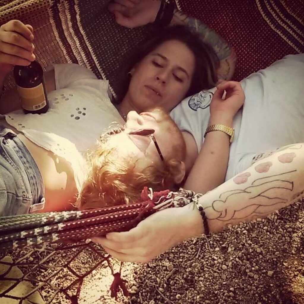 foto para ilustrar ed e cherry juntos