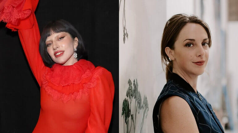 Foto com lady gaga e artista que caiu no golpe