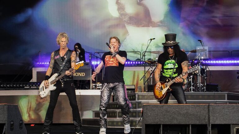 O rock chega em Santa Catarina com Guns N' Roses em outubro (Foto: Reprodução, Redes Sociais)