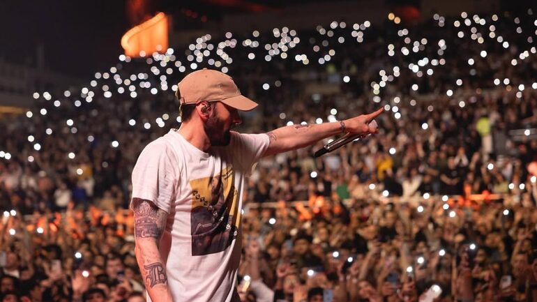 foto para ilustrar eminem e a notícia