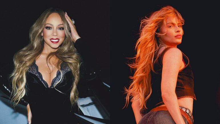foto para ilustrar mariah carey e luísa sonza