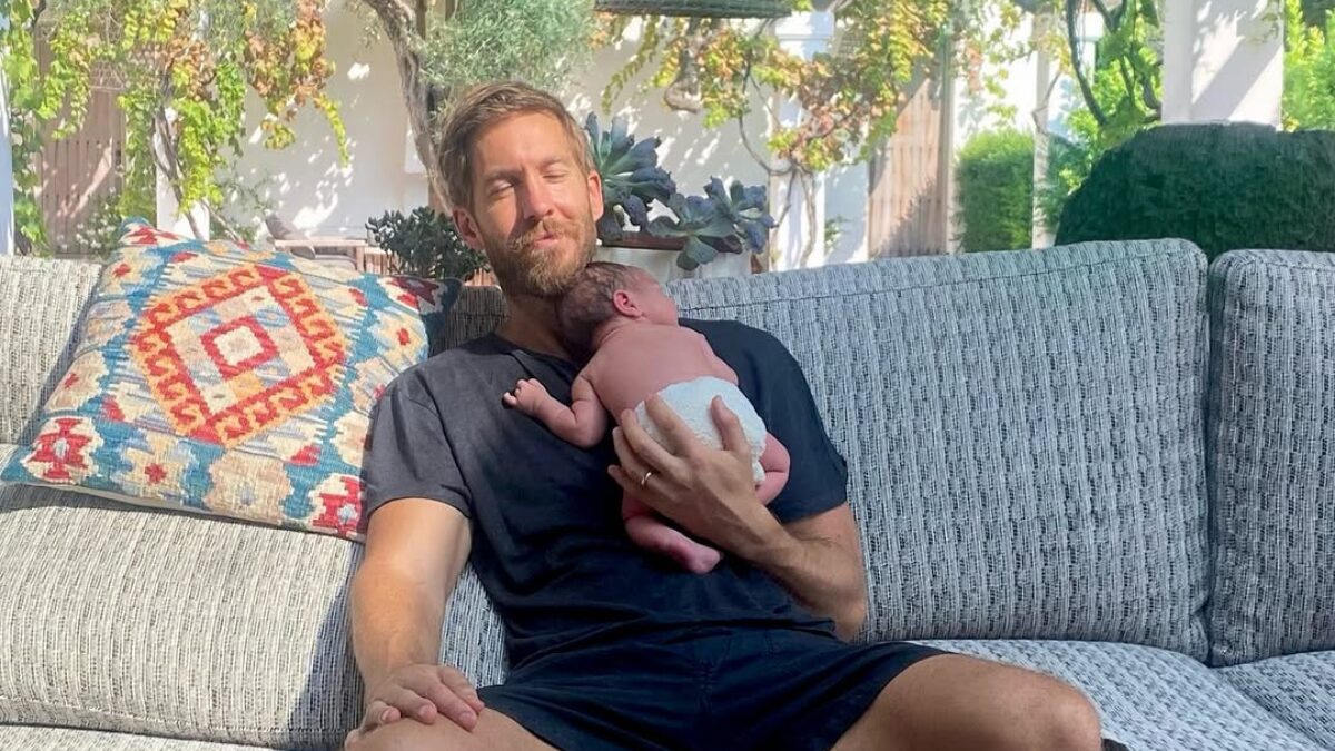 Calvin Harris revela nascimento do primeiro filho com Vick Hope