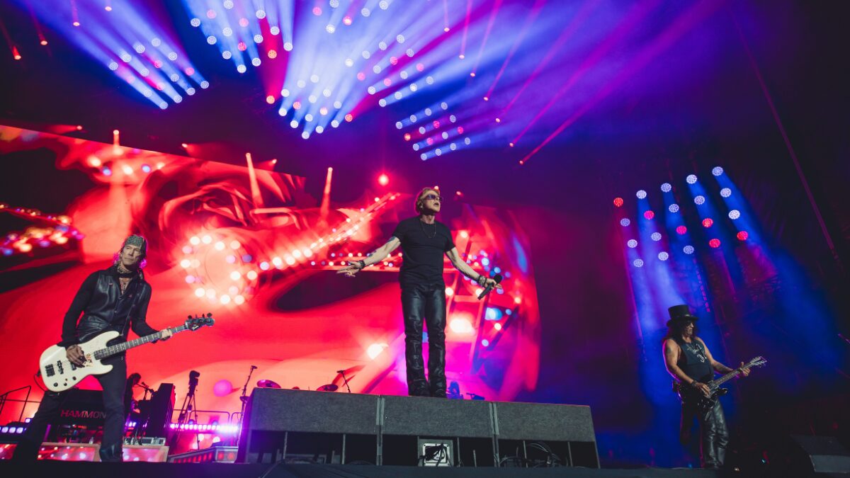 Guns N’ Roses inicia turnê no Brasil com show em Santa Catarina