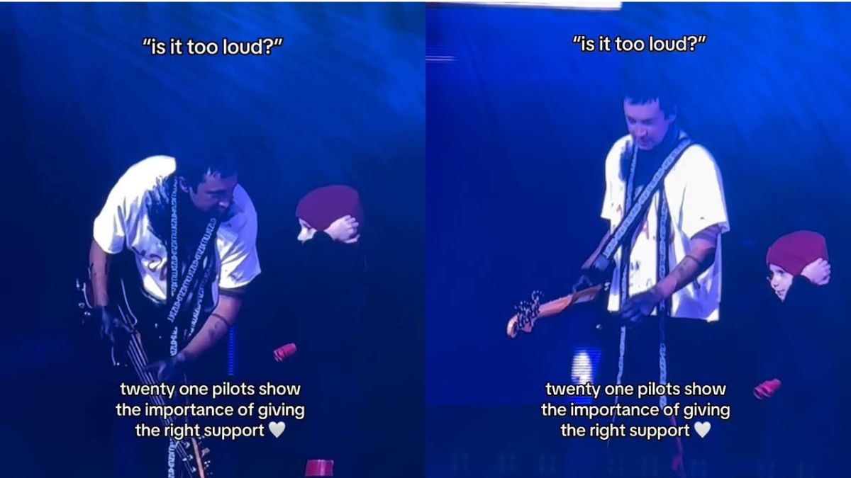 VÍDEO: Twenty One Pilots acalma fã mirim após susto com gritos da plateia durante show