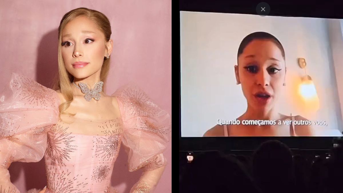 Ariana Grande manda recado após cancelar vinda ao Brasil para première de Wicked 2