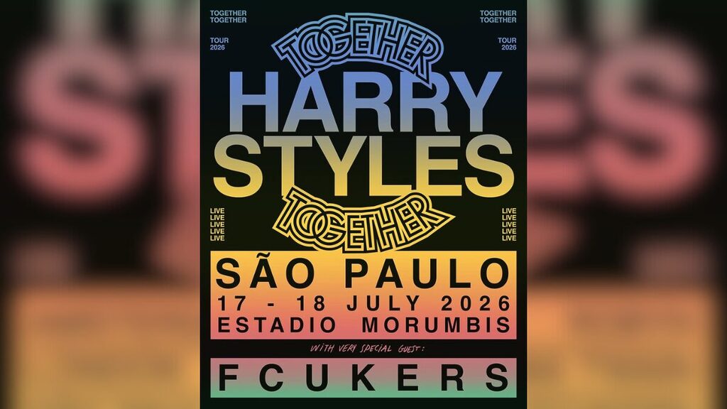 O artista se apresenta nos dias 17 e 18 de julho em São Paulo com abertura da banda Fcukers (Foto: Reprodução/Redes Sociais)