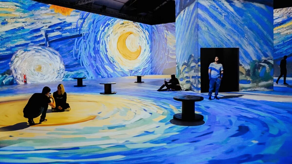 Exposição de Van Gogh em Chapecó: tecnologia e arte invadem o Oeste catarinense