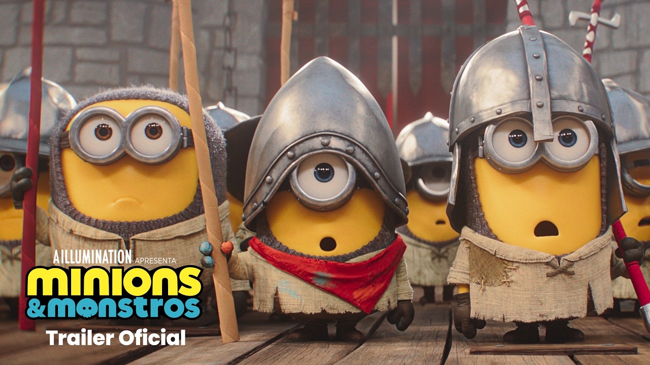 “Minions e Monstros”: trailer revelado durante o Super Bowl promete caos e diversão