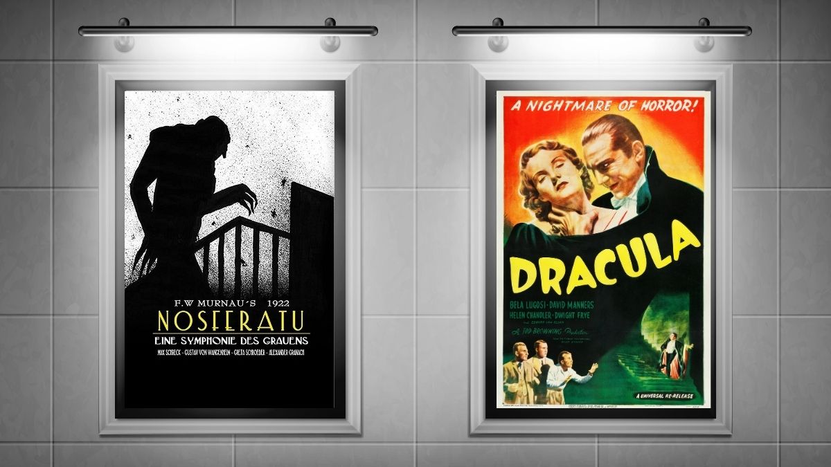 Drácula e Nosferatu: as faces sombrias do mito que definiu o terror no cinema