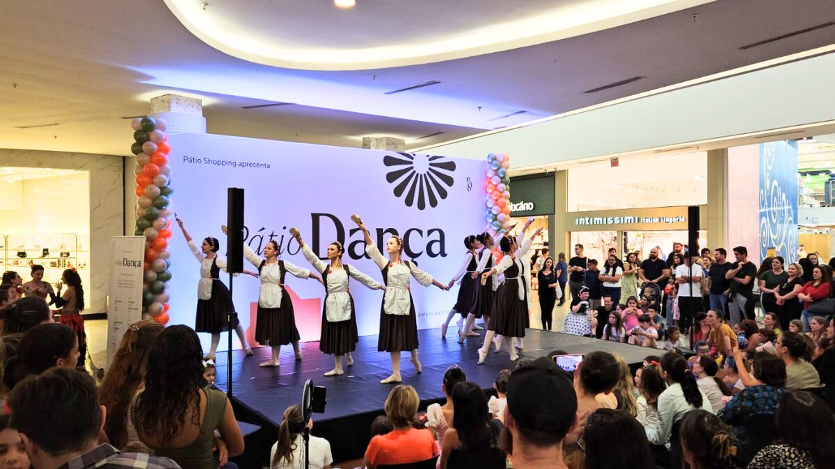 Semana da dança em Chapecó: Confira a programação gratuita do “Pátio Dança”