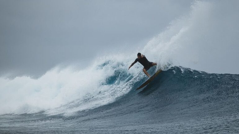 A etapa é válida pelo Challenger Series (CS), divisão de acesso à elite do surfe mundial. (Foto: Jimmy Wilson/Reprodução Instagram Gabriel Medina)