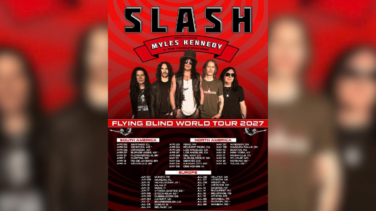 Slash divulga turnê de novo álbum com show em Florianópolis